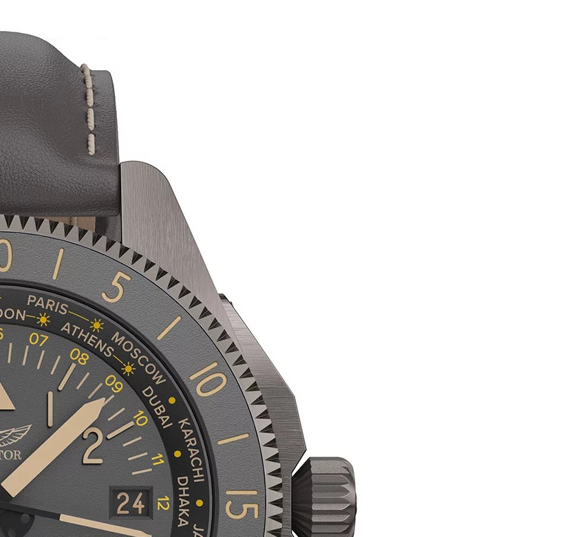 Aviator AIRACOBRA GMT V.1.37.7.305.4 - zegarek męski 5