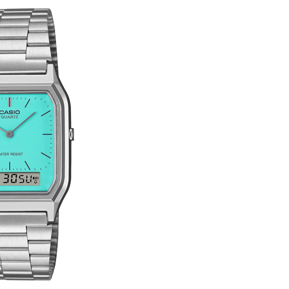 Casio Vintage AQ-230A-2A2MQ - zegarek męski 6