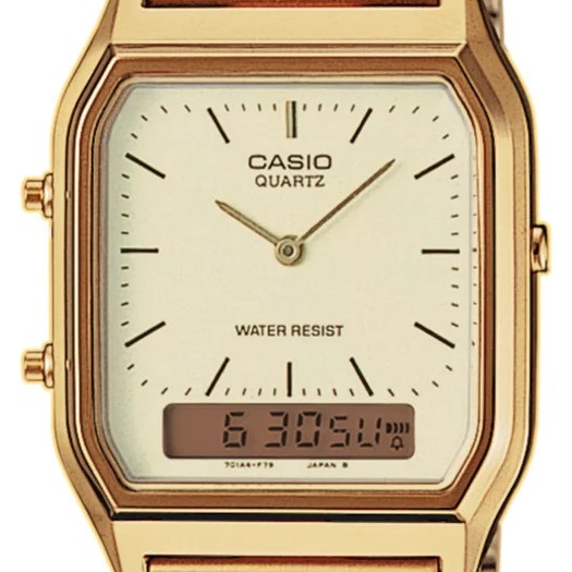 Casio Vintage AQ-230GA-9DMQ - zegarek męski 2