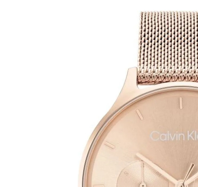 Calvin Klein TIMELEES MESH MF 25200102 - zegarek damski 4