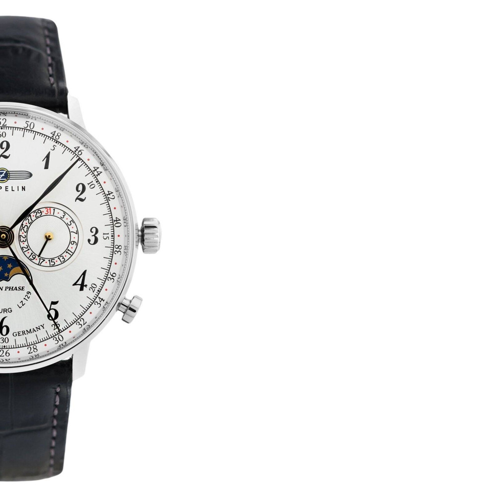 Zeppelin Hindenburg 4041338703610 - zegarek męski 6