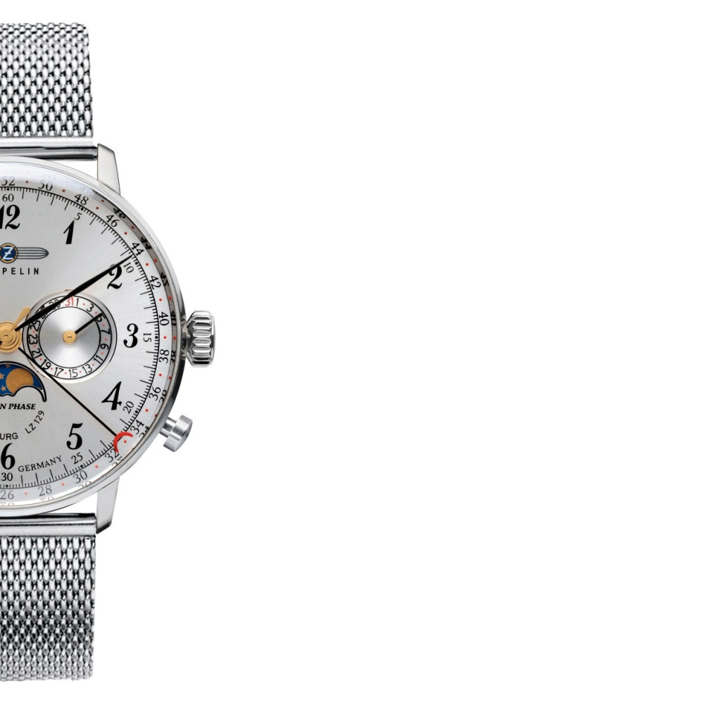 Zeppelin Hindenburg 4041338703665 - zegarek męski 6