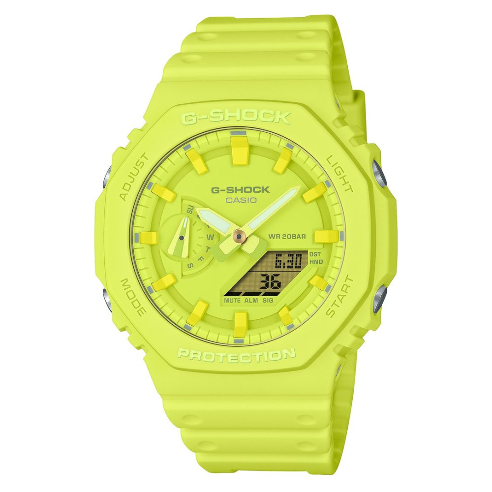 G-shock G-SHOCK TONE ON TONE GA-2100-9A9 - zegarek męski 7
