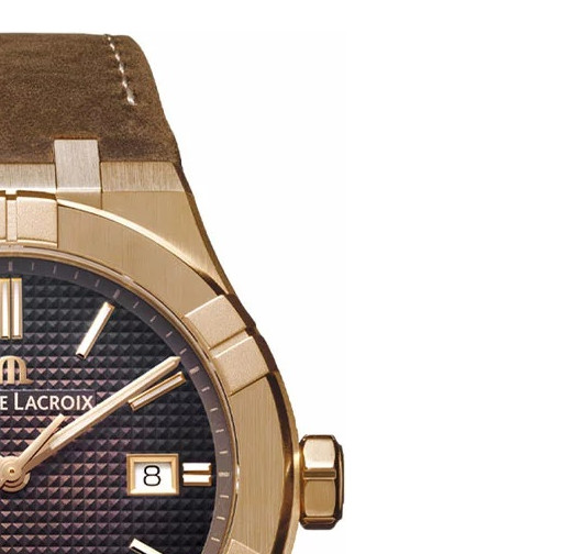 Maurice Lacroix AIKON AI6008-BRZ01-730-3 - zegarek męski 5