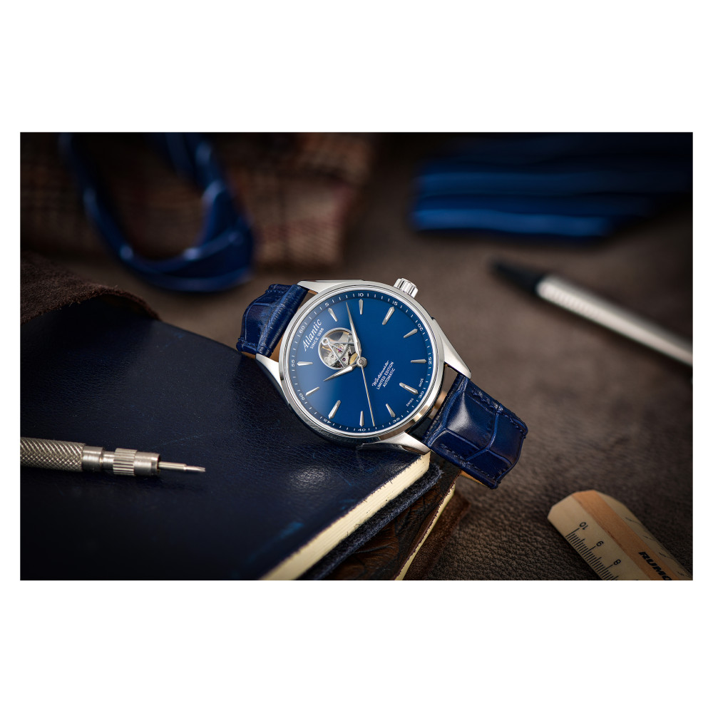 Atlantic Worldmaster Open Heart Limited Edition 52780.41.51 - zegarek męski 13