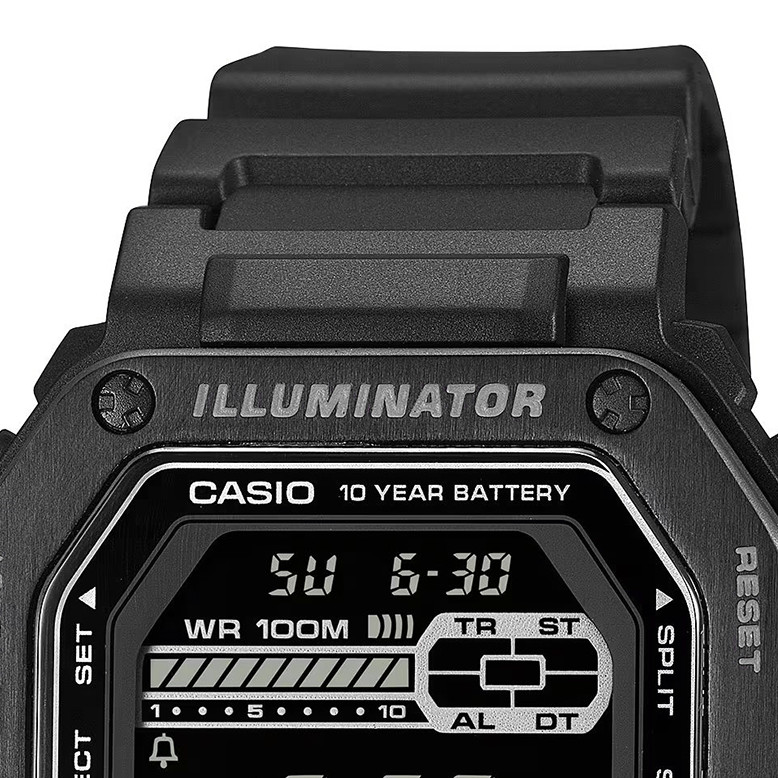 Casio Digital  MWD-110HB-1B - zegarek męski 3