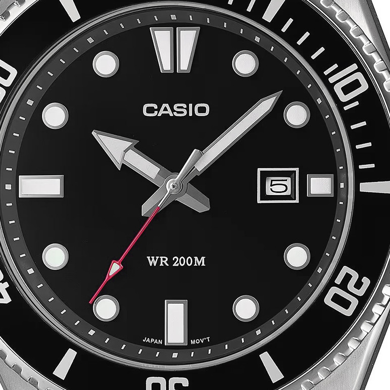 Casio Duro Diver MDV-107D-1A1 - zegarek męski 2