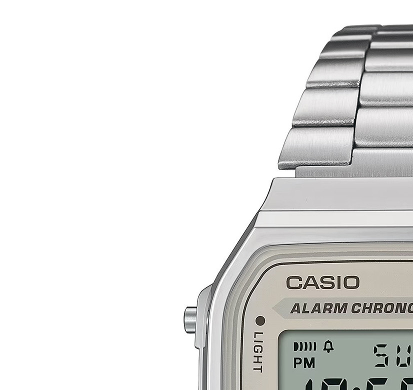 Casio Vintage A168WA-8 - zegarek męski 4