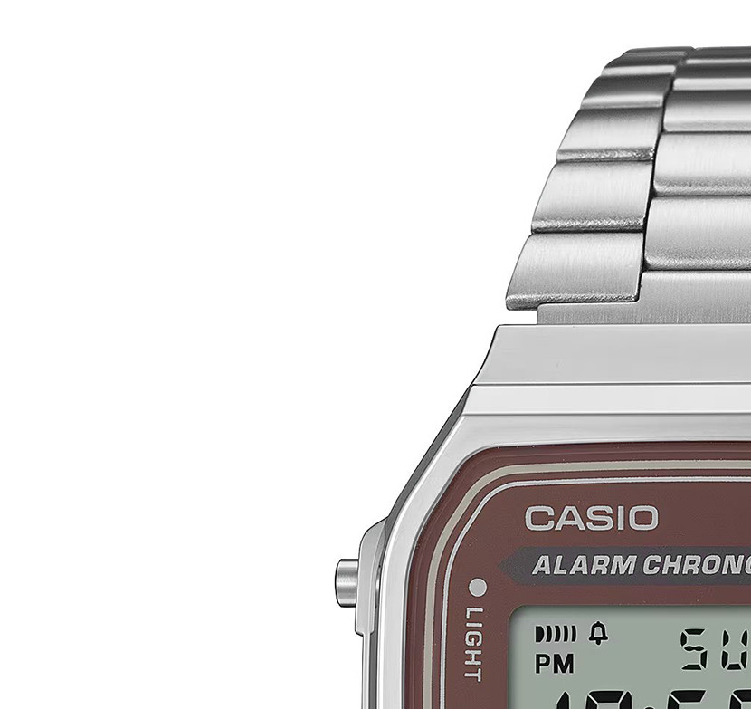 Casio Vintage A168WA-5A - zegarek męski 4