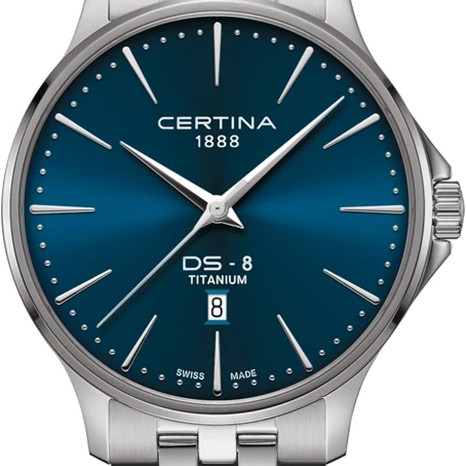 Certina DS-8 SMALL SECOND C045.410.44.041.00 - zegarek męski 2