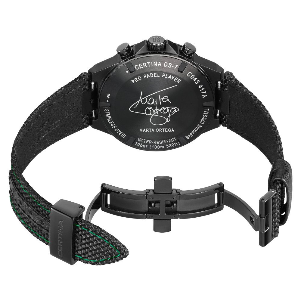 Certina DS-7 Chronograph C043.417.38.201.10 - zegarek damski 9