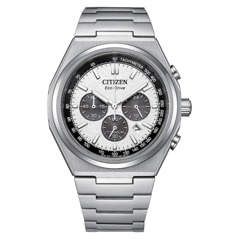 Citizen Super Titanium Chronograph CA4610-85A - zegarek męski 1