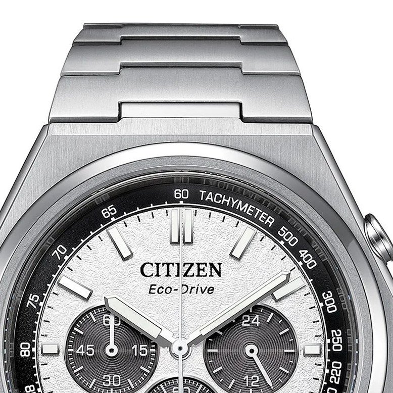 Citizen Super Titanium Chronograph CA4610-85A - zegarek męski 3
