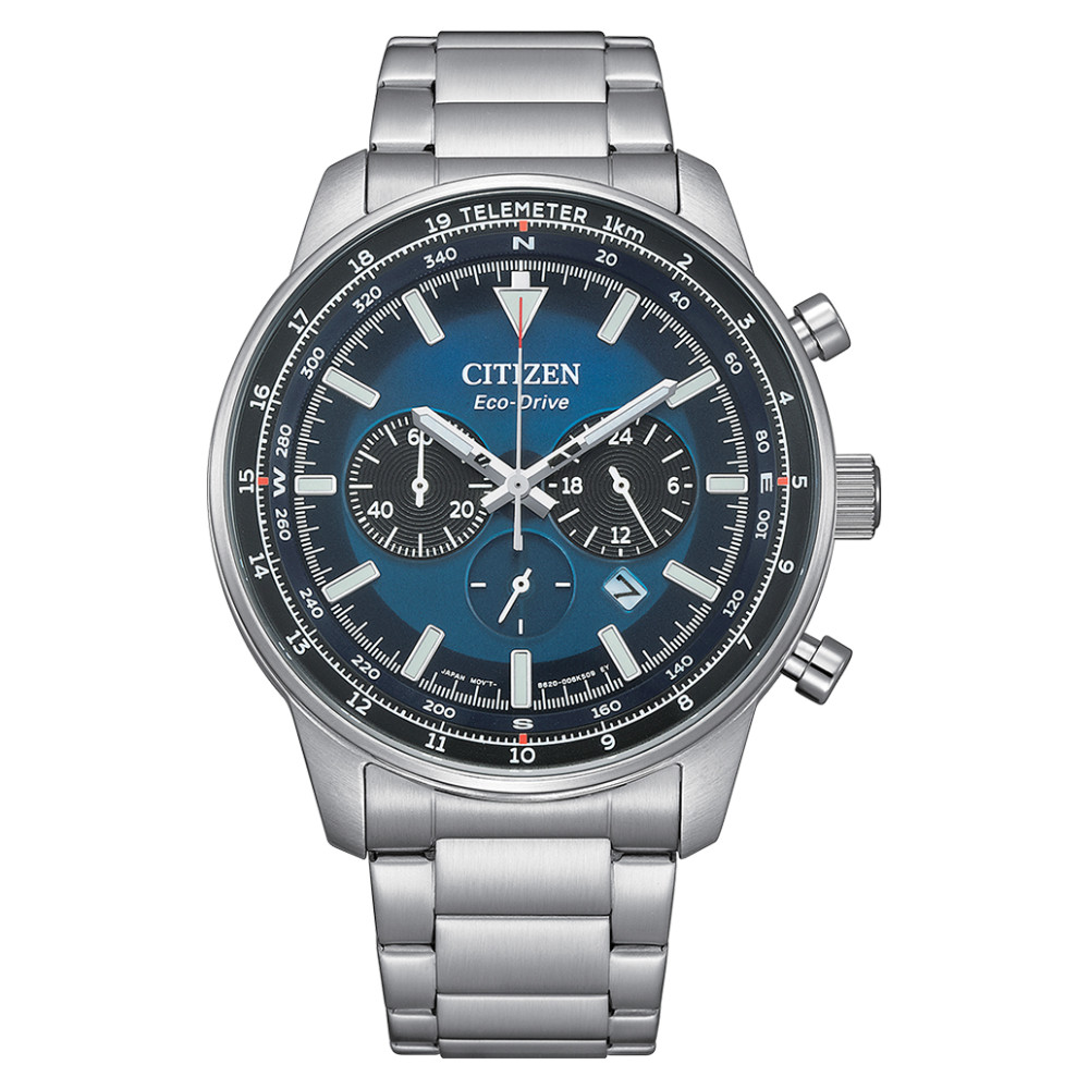 Citizen Solar Chronograph CA4500-91L - zegarek męski 7