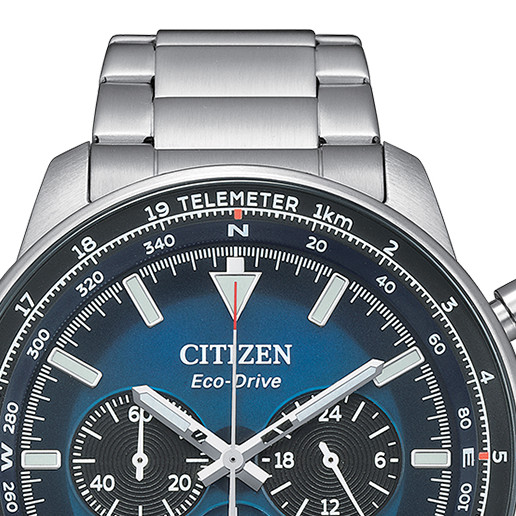 Citizen Solar Chronograph CA4500-91L - zegarek męski 3