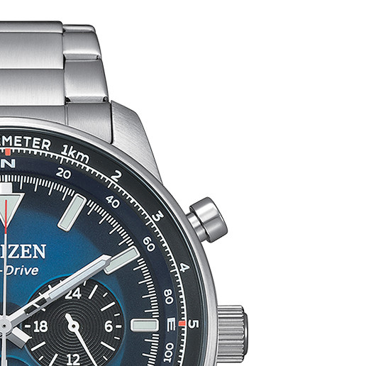 Citizen Solar Chronograph CA4500-91L - zegarek męski 5