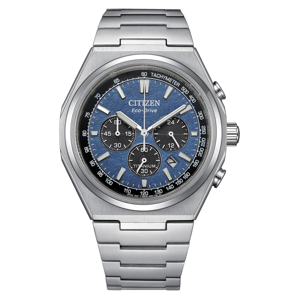 Citizen Super Titanium Chronograph CA4610-85L - zegarek męski 1