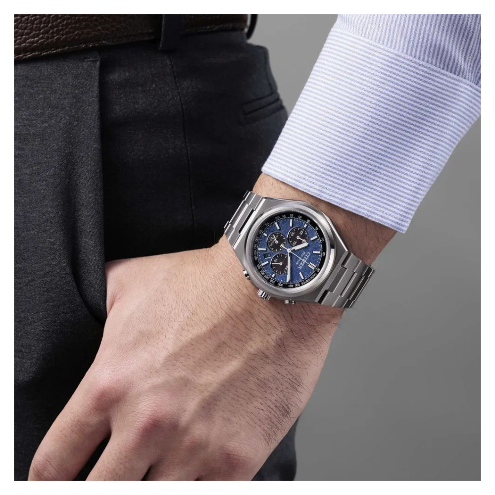 Citizen Super Titanium Chronograph CA4610-85L - zegarek męski 11