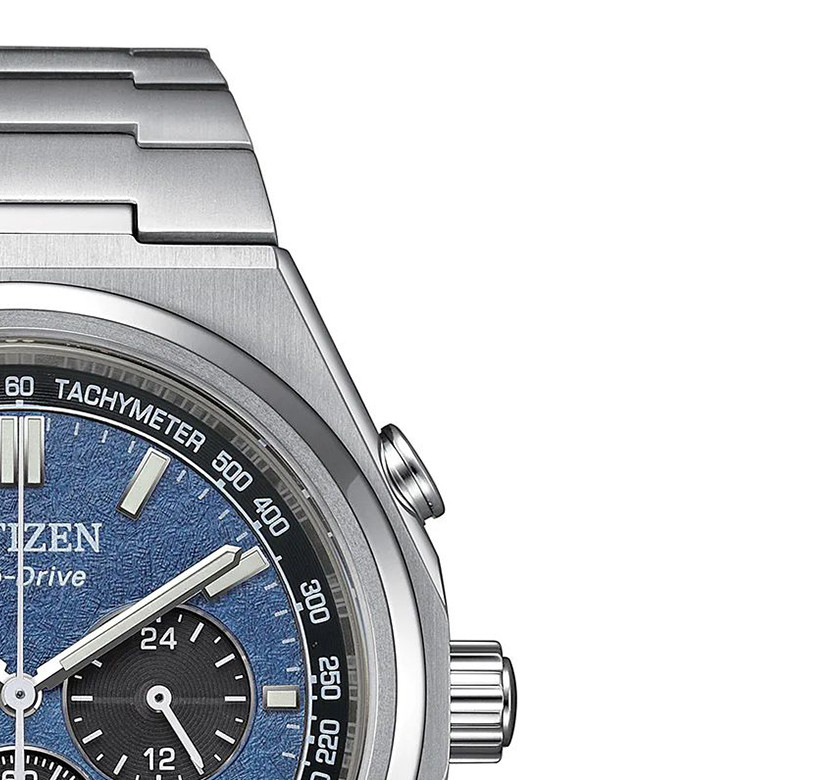 Citizen Super Titanium Chronograph CA4610-85L - zegarek męski 5