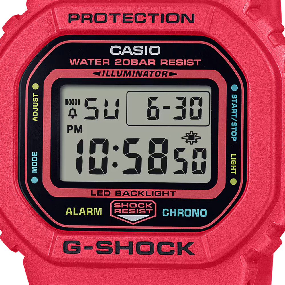 G-shock G-SHOCK DW-5600EP-4E - zegarek męski 2