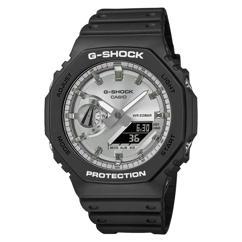 G-shock Octagon Blue GA-2100SB-1A - zegarek męski 8