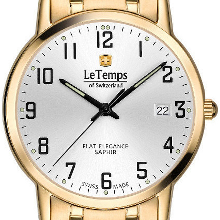 Le Temps FLAT ELEGANCE GENT LT1087.81BD01 - zegarek męski 2