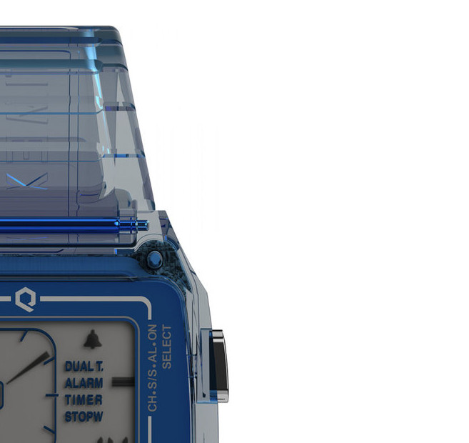 Timex LCA Transparent TW2W45100 - zegarek damski 5