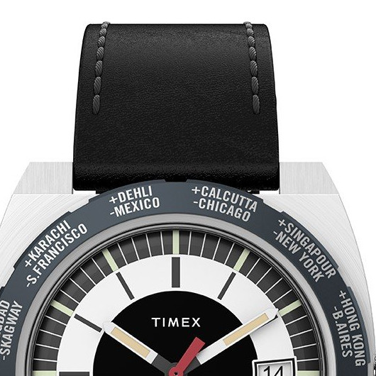 Timex World Time 1972 Reissue TW2V69500 - zegarek męski 3