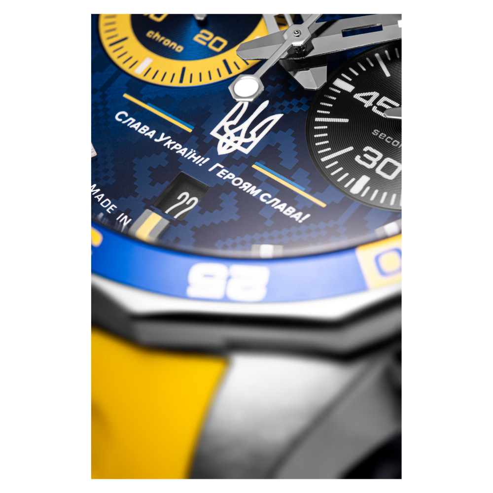 Vostok Europe STANDS FOR UKRAINE 6S21-225A466 - zegarek męski 14