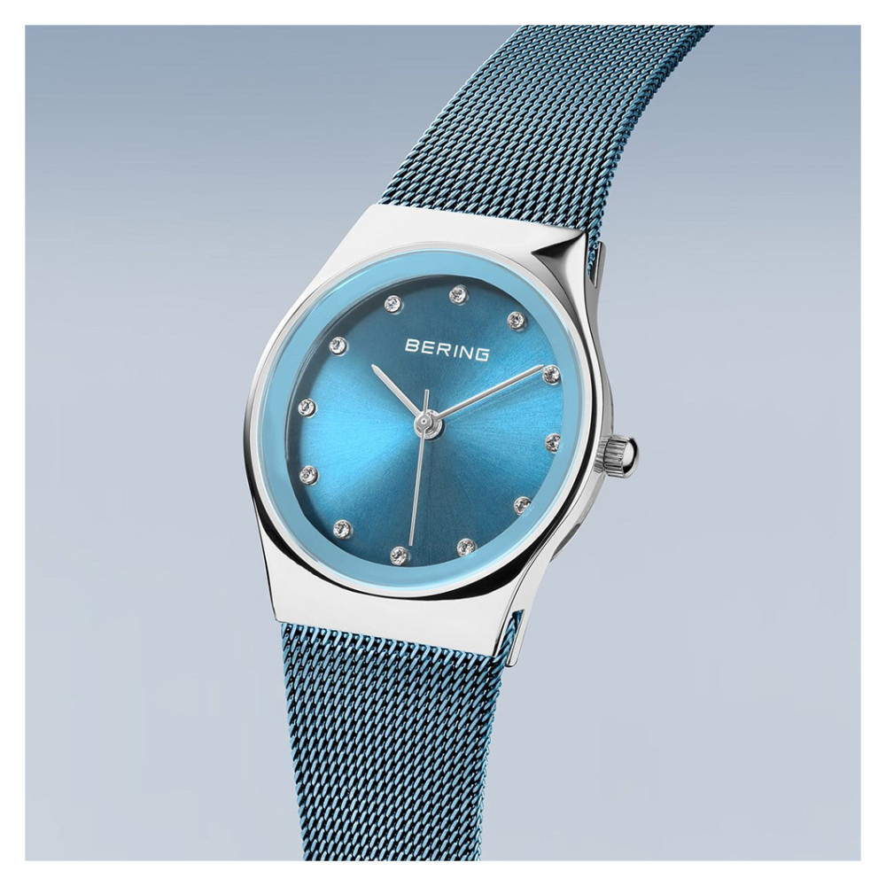 Bering Diamonds Sapphire 12927-308 - zegarek damski 12