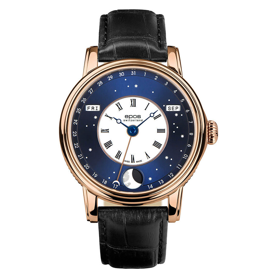 Epos Oeuvre D'Art V-Style 3439.322.24.26.25 - zegarek męski 8