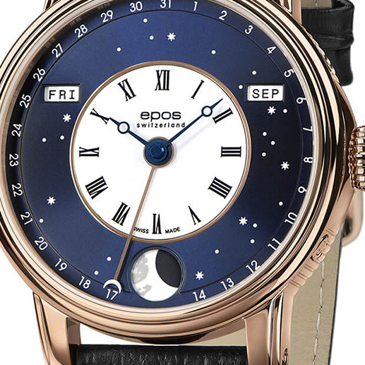 Epos Oeuvre D'Art V-Style 3439.322.24.26.25 - zegarek męski 2