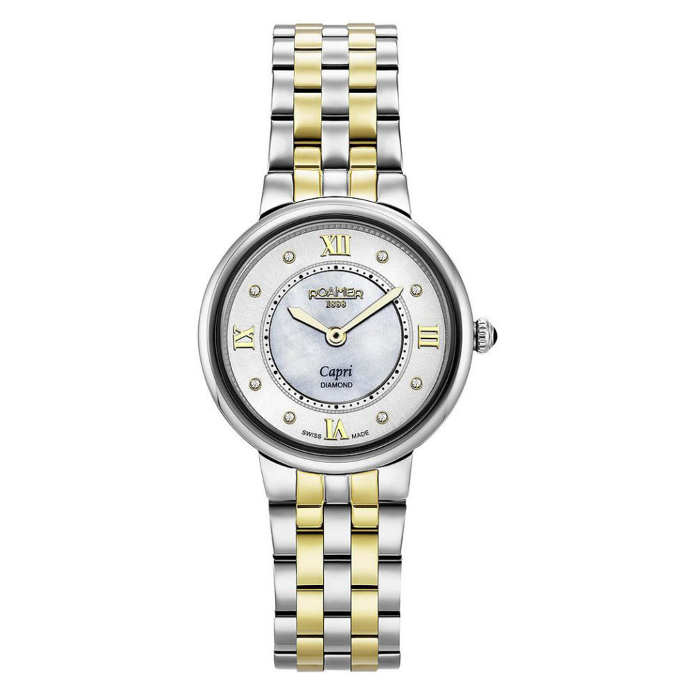 Roamer Capri Diamond 859845 47 29 50 - zegarek damski 7