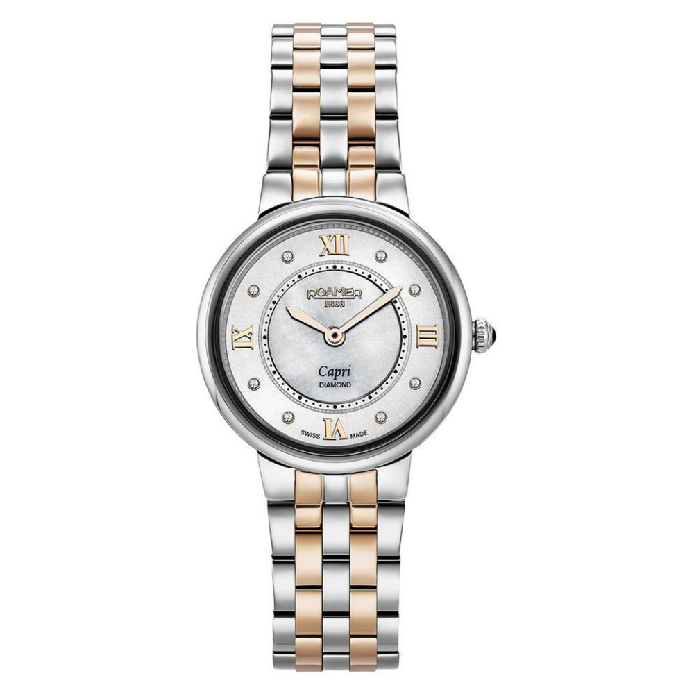 Roamer Capri Diamond 859845 49 29 50 - zegarek damski 7
