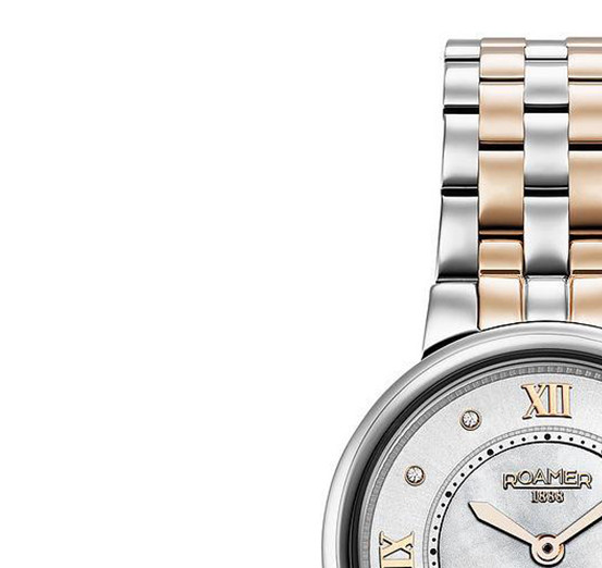 Roamer Capri Diamond 859845 49 29 50 - zegarek damski 4