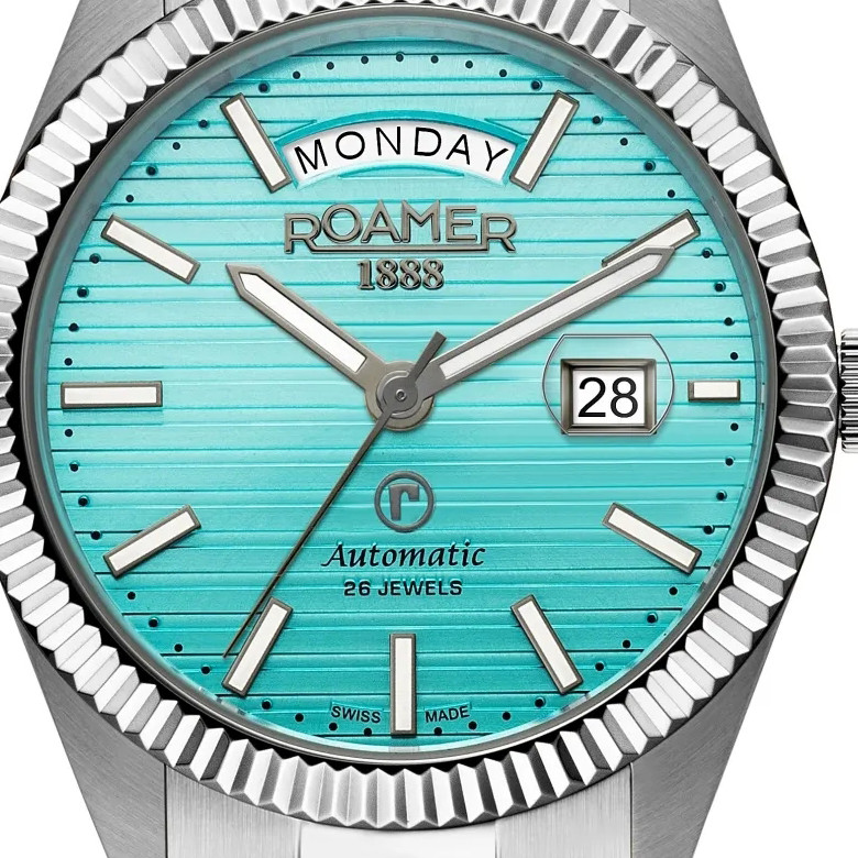Roamer Primeline Daydate II 981666 41 05 50 - zegarek męski 2