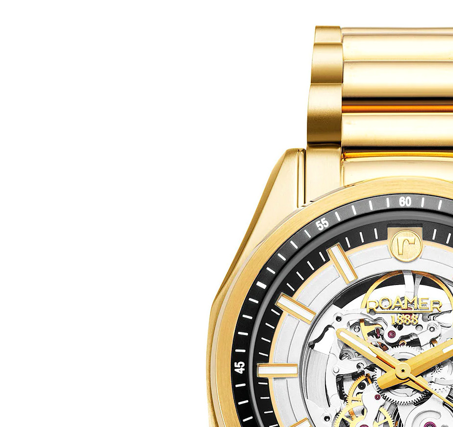 Roamer Rockshell Mark III 220984 48 75 20 - zegarek męski 4