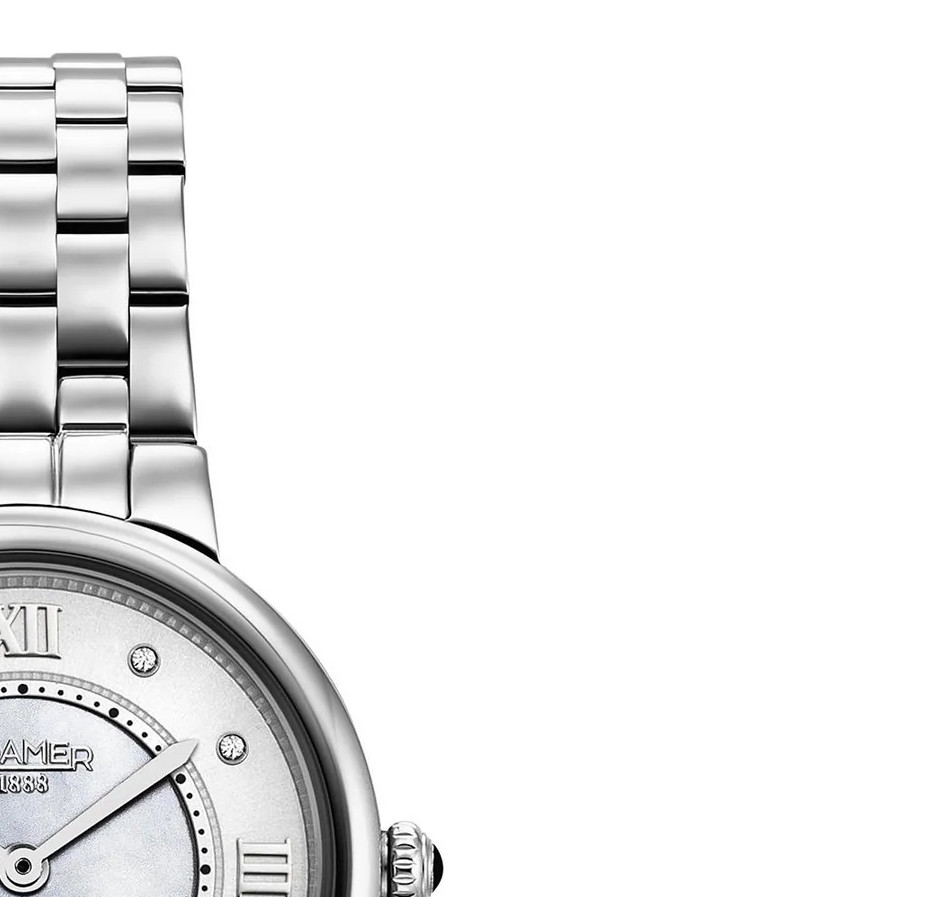 Roamer Capri Diamond 859845 41 29 50 - zegarek damski 5