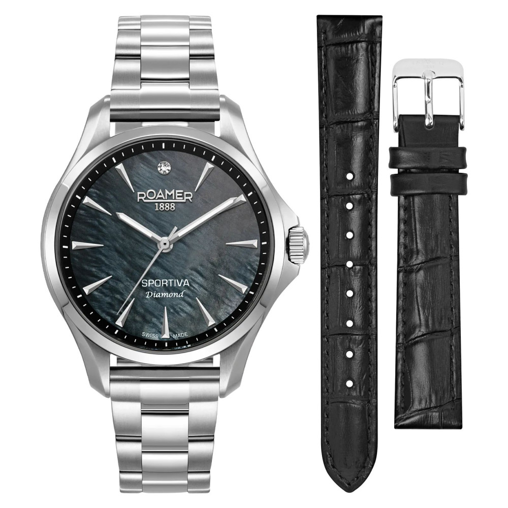 Roamer Sportiva Diamond 865847 41 80 50 - zegarek damski 7