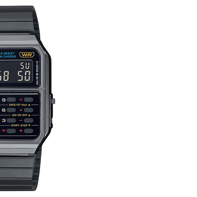 Casio Vintage CA-500WEGG-1B - zegarek damski 6