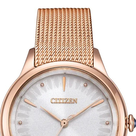 Citizen Lady EM1153-88A - zegarek damski 3