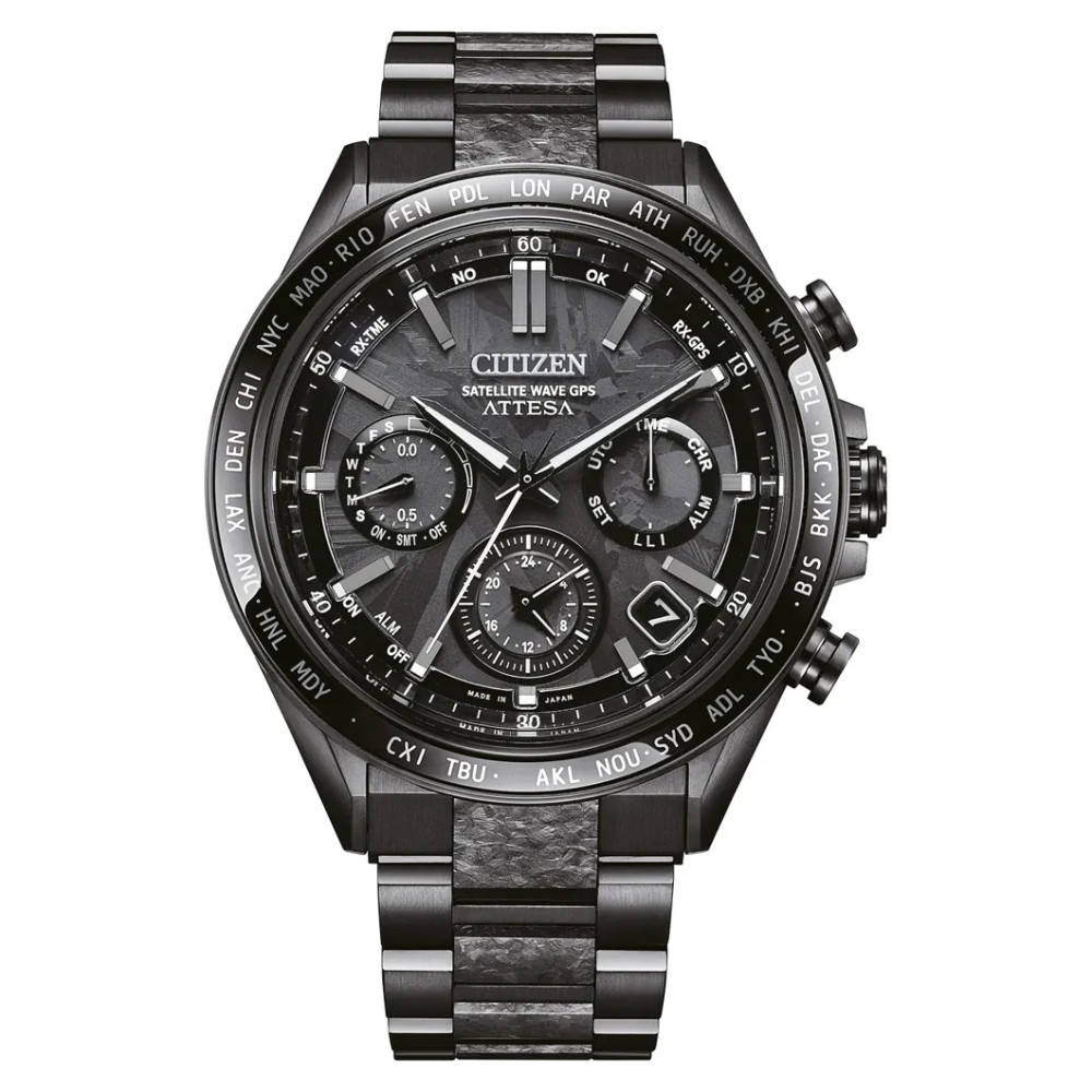 Citizen SATELLITE WAVE GPS  CC4067-66E - zegarek męski 7