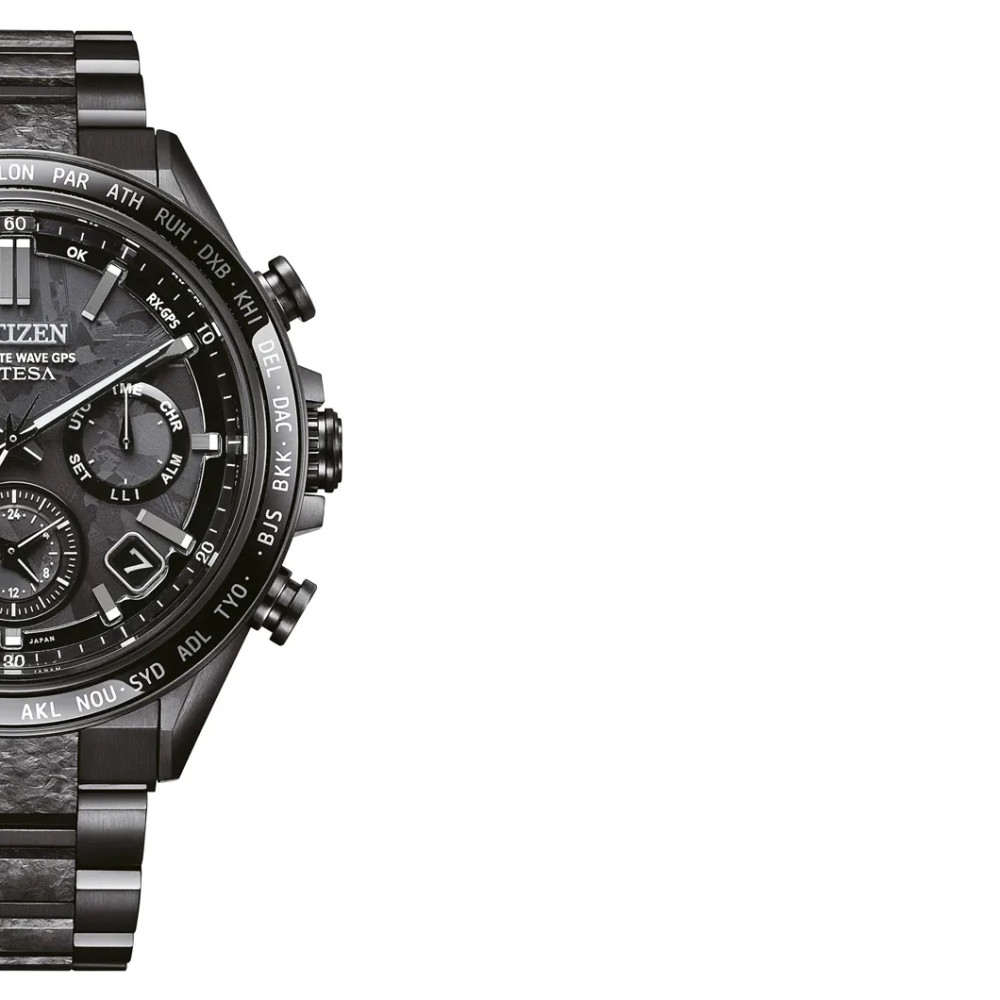 Citizen SATELLITE WAVE GPS  CC4067-66E - zegarek męski 6