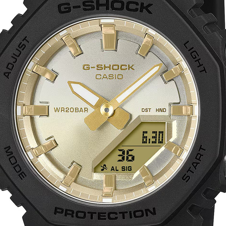 G-shock ANALOG-DIGITAL GMA-P2100SG-1A - zegarek damski 2
