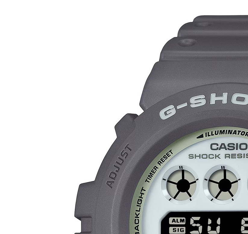 G-shock HIDDEN GLOW DW-6900HD-8E - zegarek męski 4