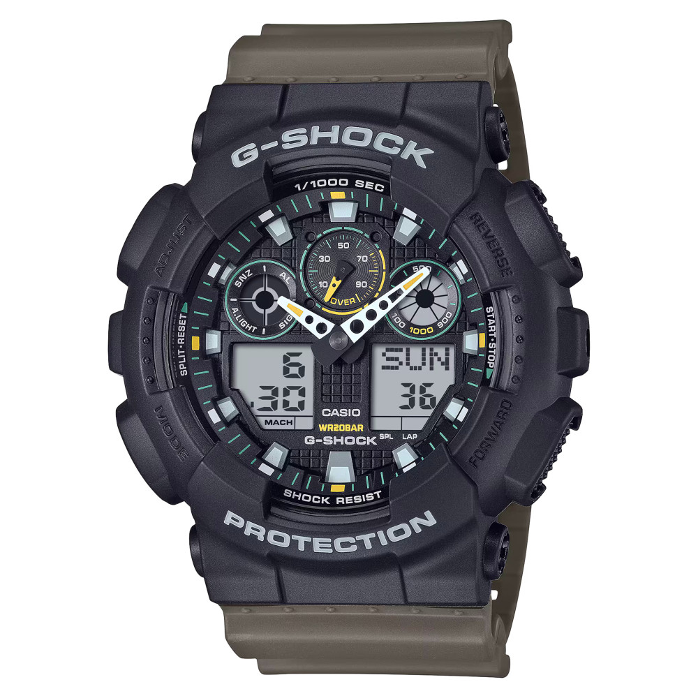 G-shock TWO TONE UTILITY COLOR GA-100TU-1A3 - zegarek męski 7