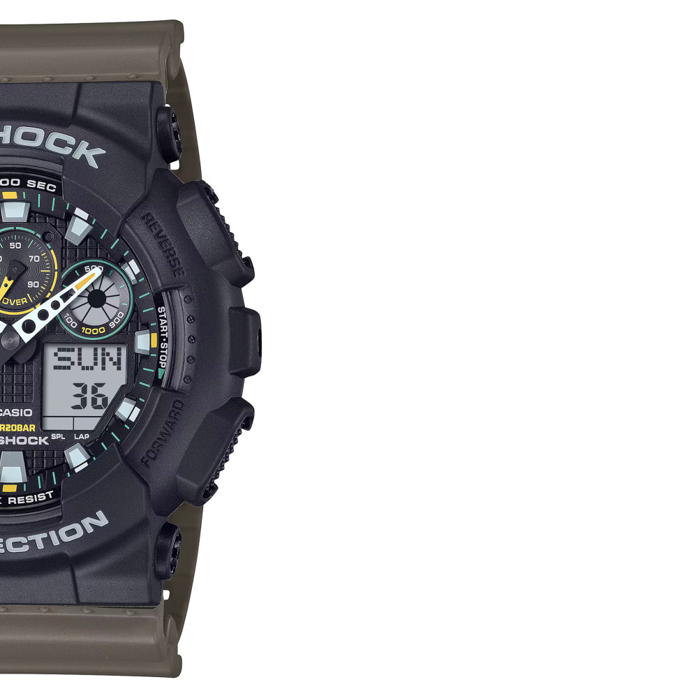G-shock TWO TONE UTILITY COLOR GA-100TU-1A3 - zegarek męski 6