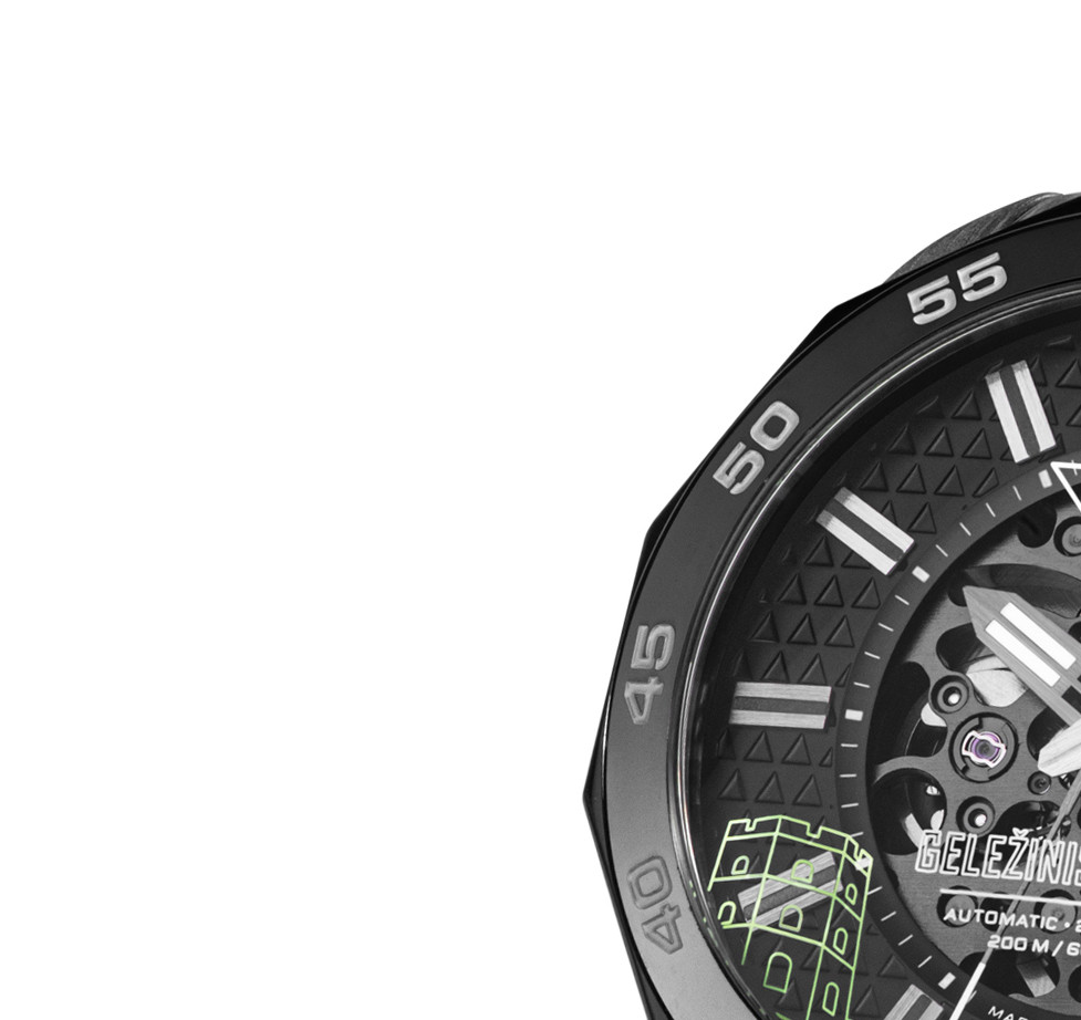 Vostok Europe Europe Gelezinis NH72-225E764B - zegarek męski 4