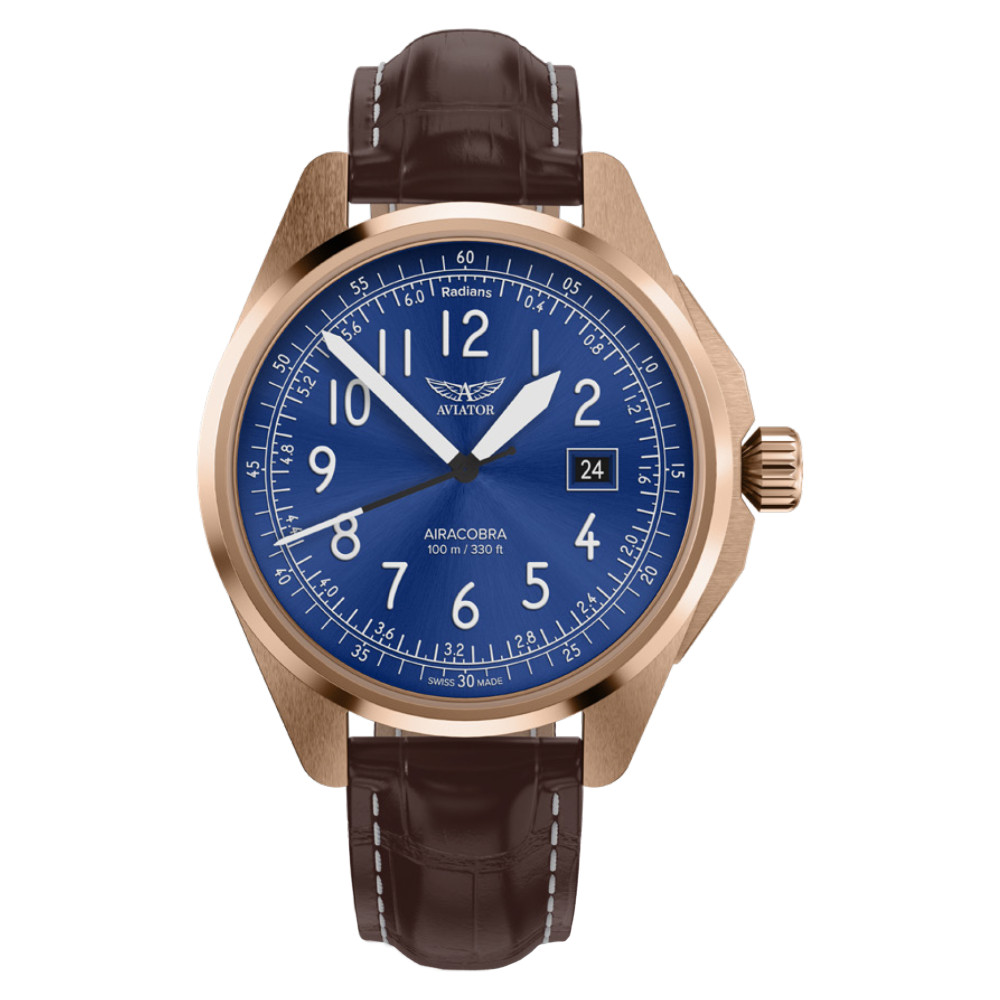 Aviator AIRACOBRA 43 TYPE B V.1.38.2.325.4 - zegarek męski 7