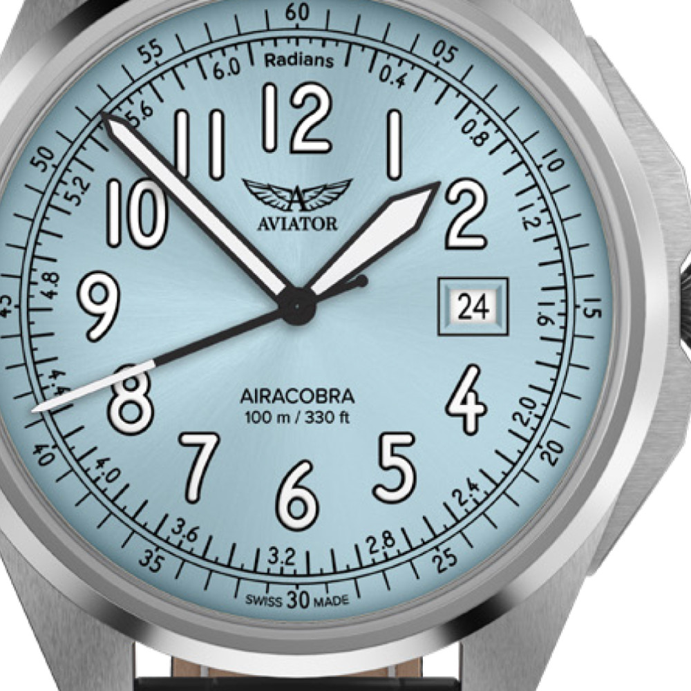 Aviator AIRACOBRA 43 TYPE B V.1.38.0.328.4 - zegarek męski 2